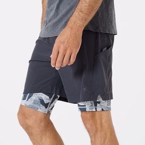 NWT MENS ASPHALT MPG SHORTS W/ BLT IN COMPRESSION